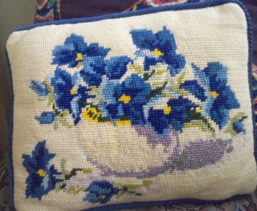 a pillow my 1 and only grandmother made 