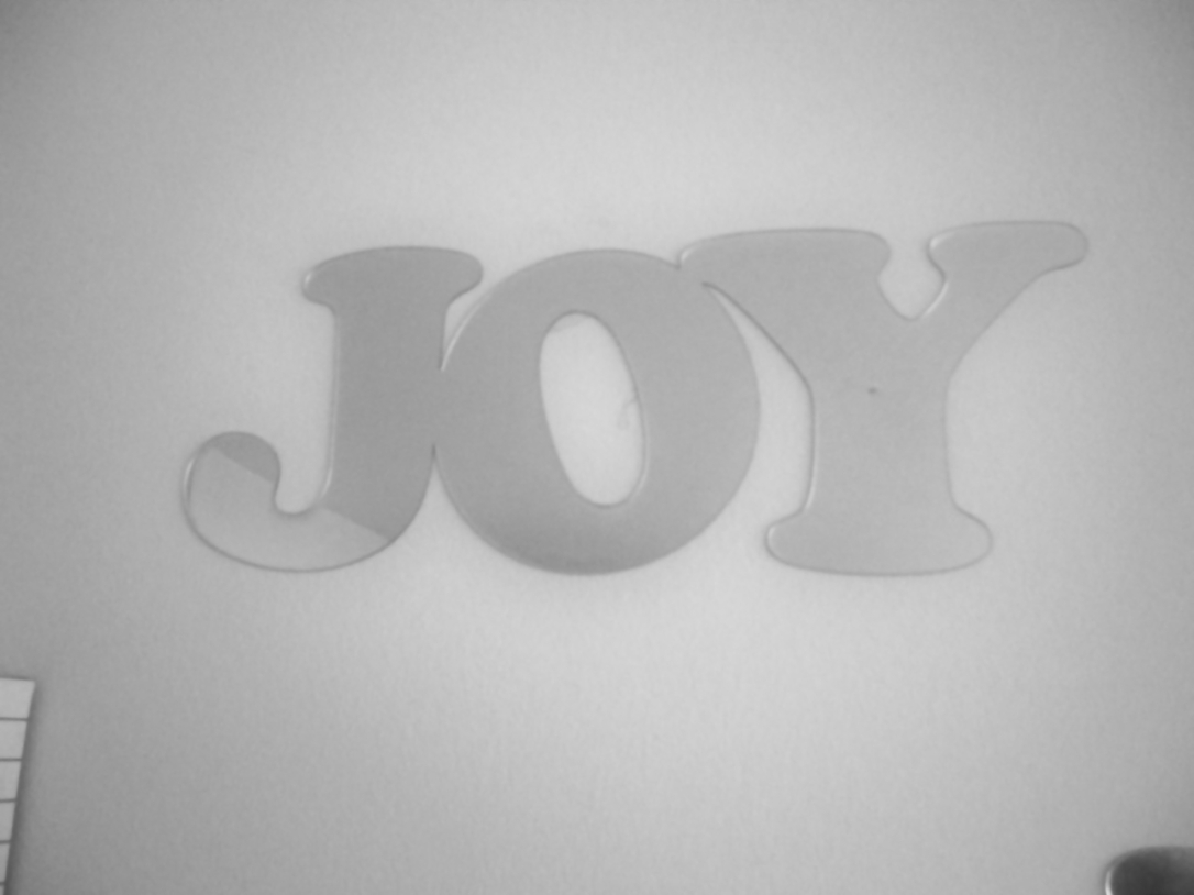 Joy Mirror sticker 